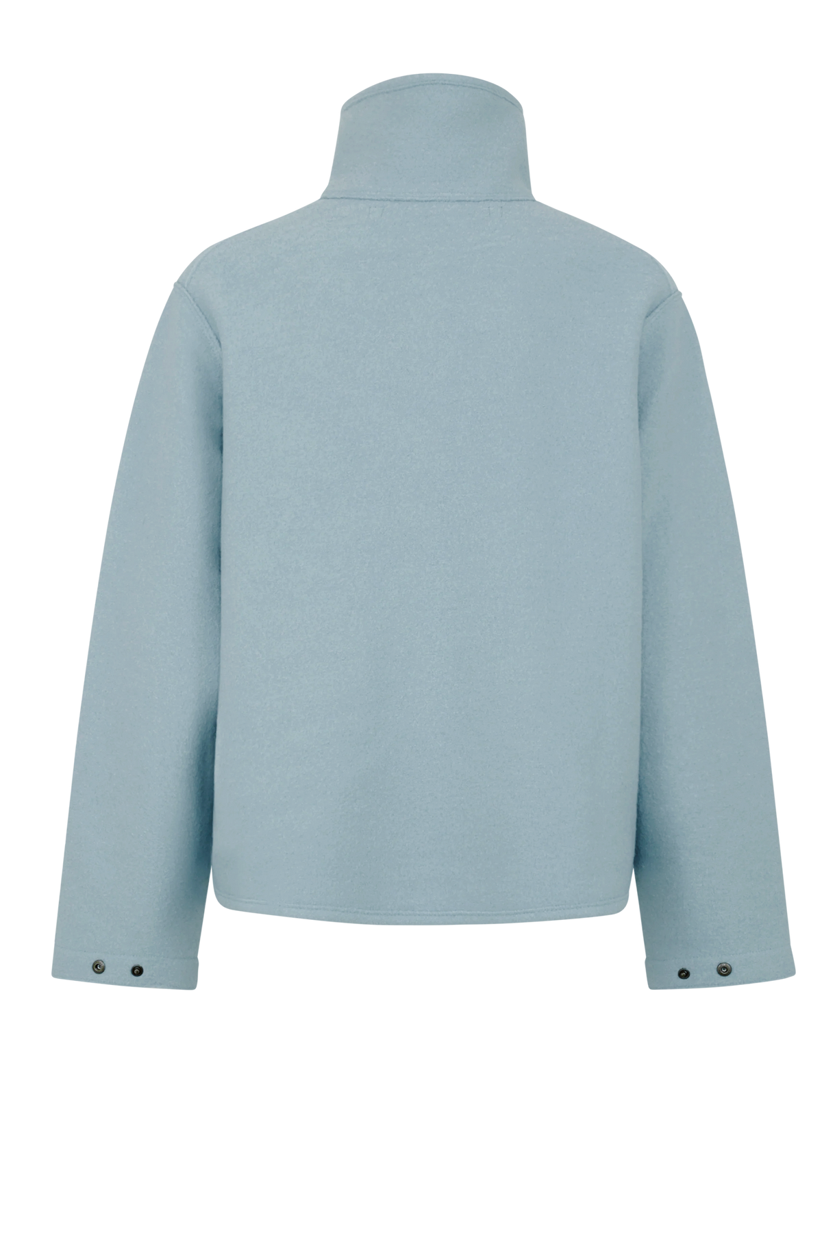 Delia Boiled Wool Cape Jacket