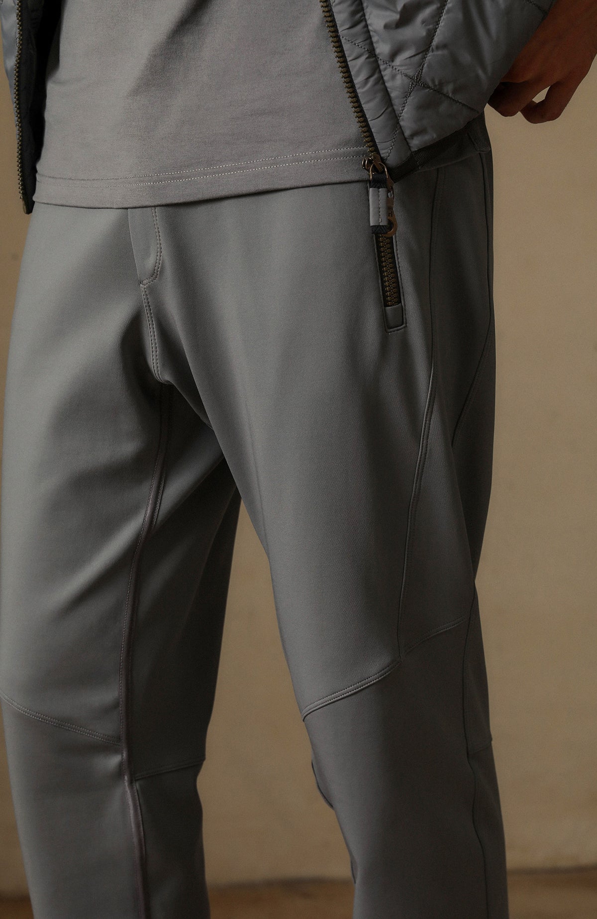 Pantalones elásticos de algodón - Collin