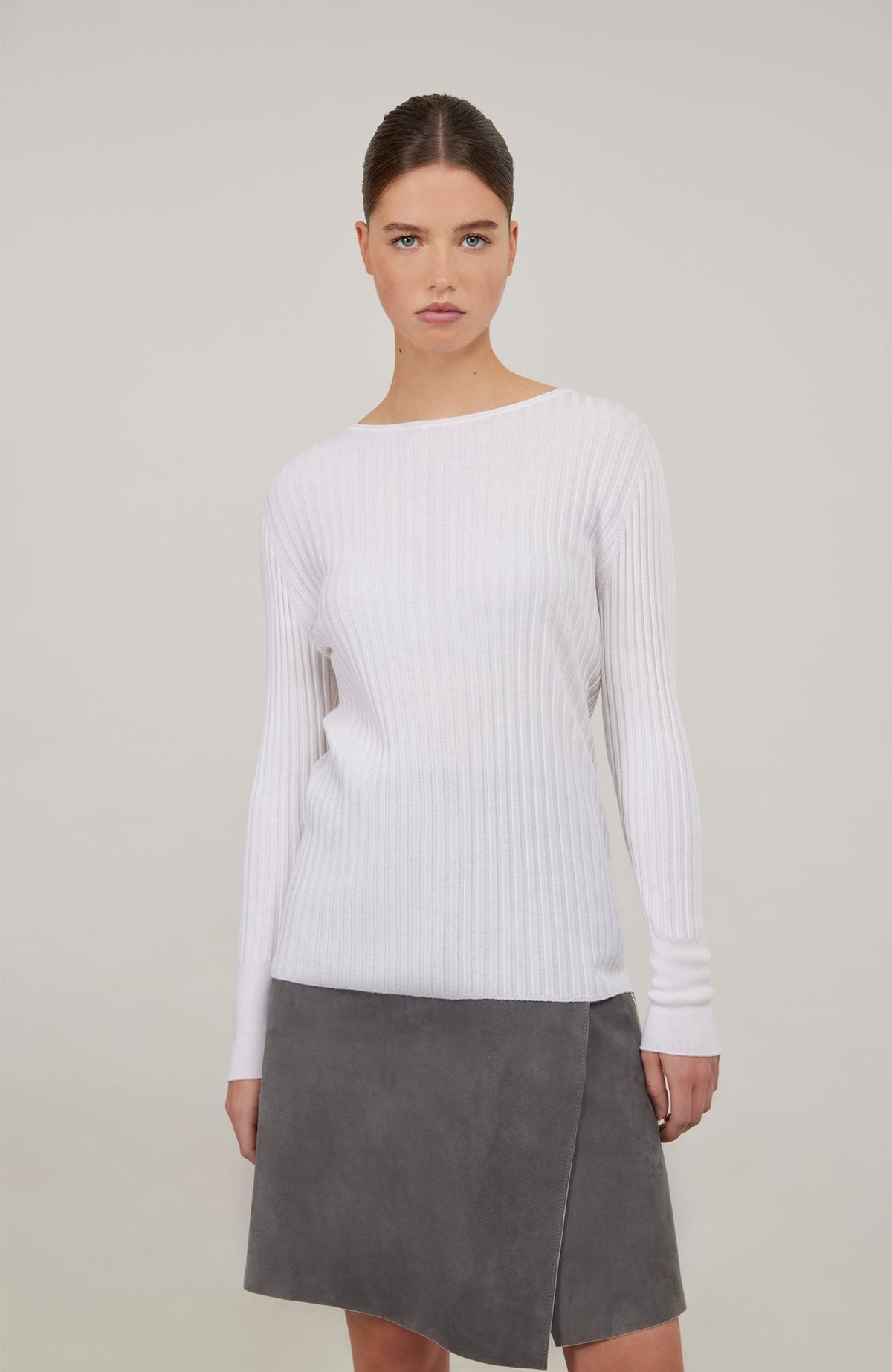Camelia Rubino Knit Crewneck Sweater