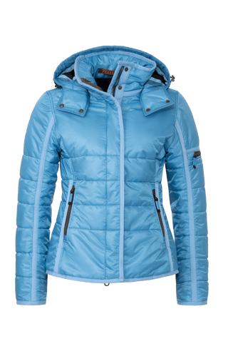 Frauenschuh ski jacket in the typical Frauenschuh style. Best workmanship, authentic design from Frauenschuh Kitzbühel
