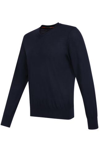 Roy Lightweight Merino Wool V-Neck Sweater