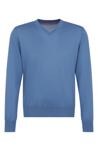 Roy Lightweight Merino Wool V-Neck Sweater