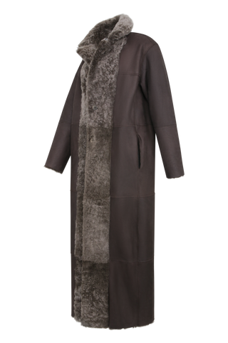 Johanna Long Shearling Coat