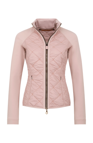 Karen Quilt Stretch Sport Jacket by Frauenschuh – Sporty, elegant women's jacket made from quilted nylon and natural power stretch. Sustainable production from Austria, now available in the USA.