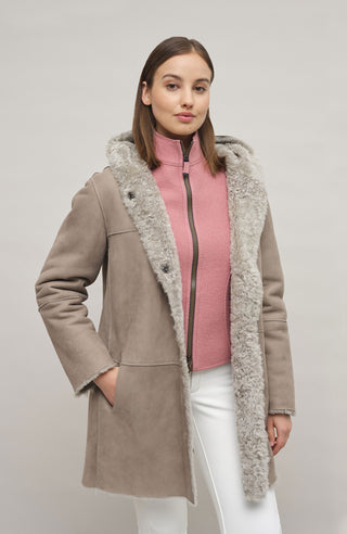 Lambskin Coat - Olivera