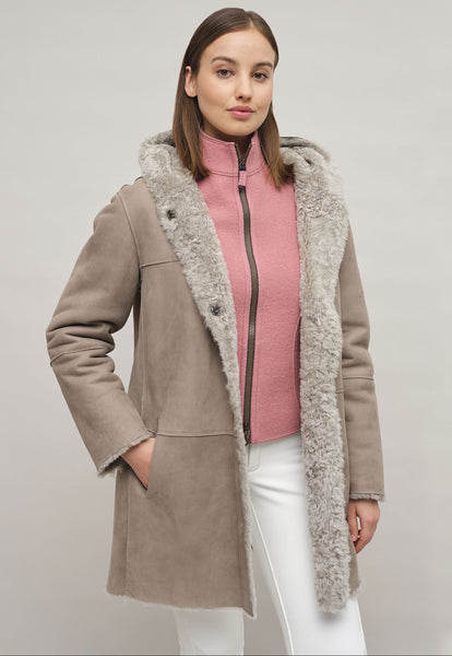 Olivera Lambskin Coat – Frauenschuh USA