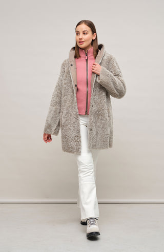 Lambskin Coat - Olivera