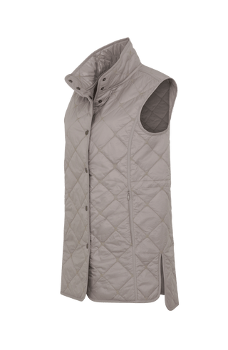 Long Quilted Vest – Kim