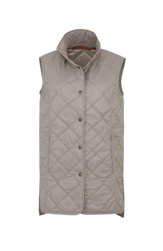 Long Quilted Vest – Kim