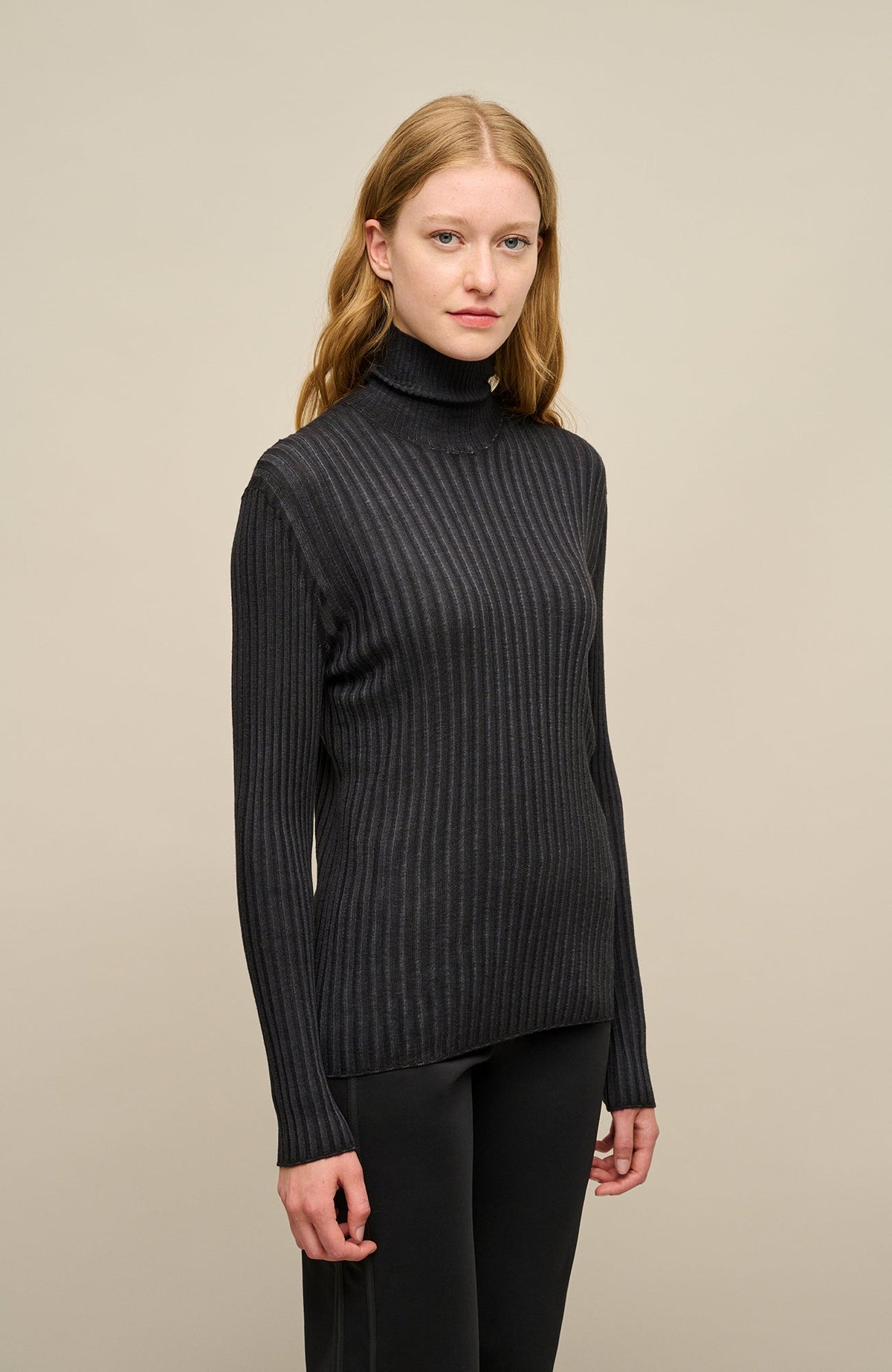 Marleen Rubino Knit Turtleneck Sweater