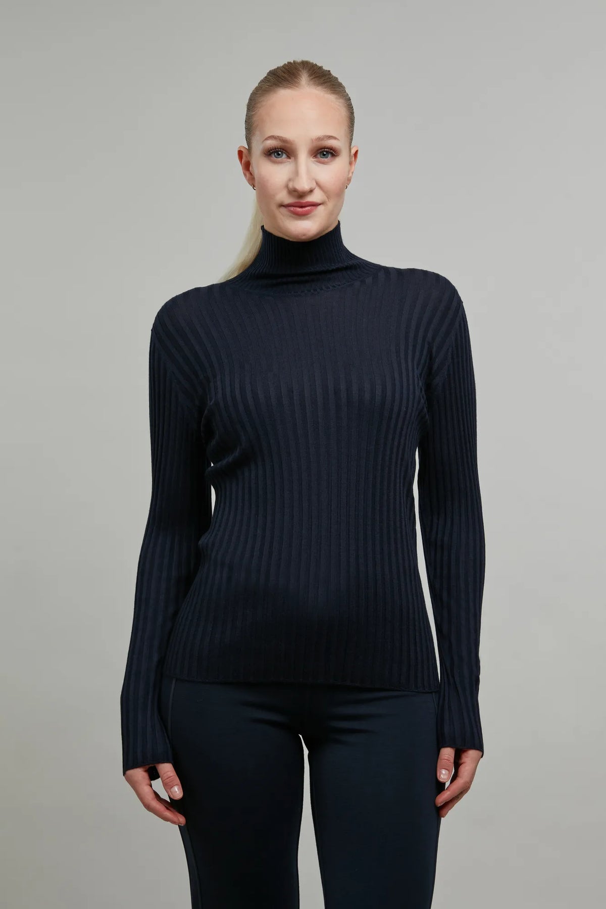 Marleen Rubino Knit Turtleneck Sweater