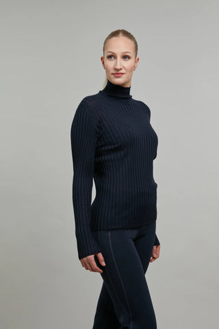 Marleen Rubino Knit Turtleneck Sweater