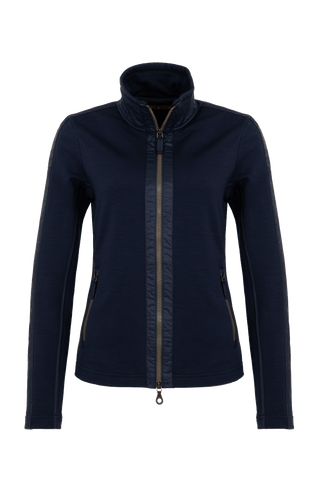 High-quality women's jacket made of Wool Powerstretch from Frauenschuh, elegant and sporty outerwear from Kitzbühel