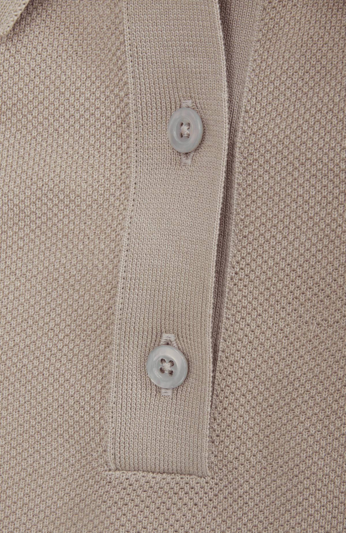 Polo de piqué de algodón - Sienna