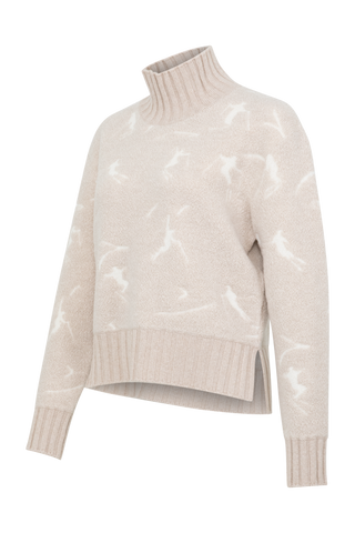 Merino Wool Ski Sweater - TinaMulti