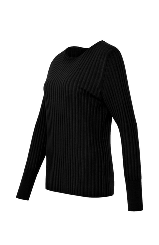 Camelia Rubino Knit Crewneck Sweater