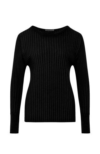 Camelia Rubino Knit Crewneck Sweater