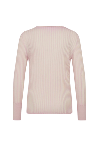 Camelia Rubino Knit Crewneck Sweater