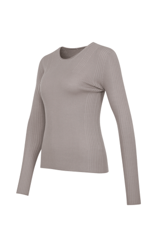 Avril Rubino Knit Crewneck Shirt