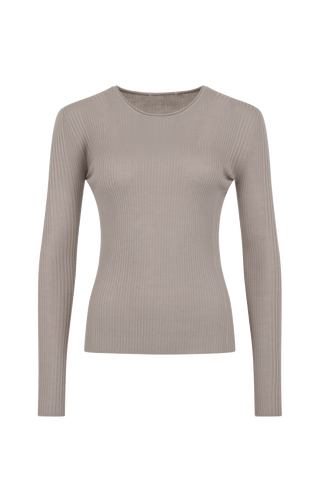 Avril Rubino Knit Crewneck Shirt