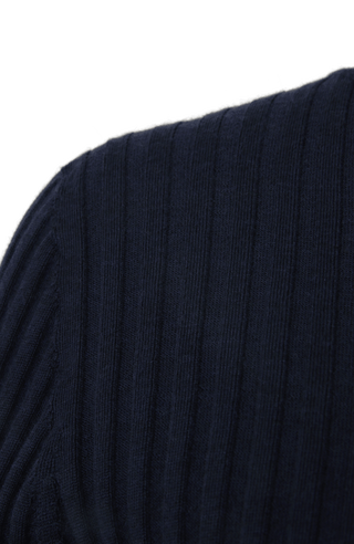 Camelia Rubino Knit Crewneck Sweater