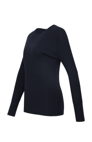 Camelia Rubino Knit Crewneck Sweater