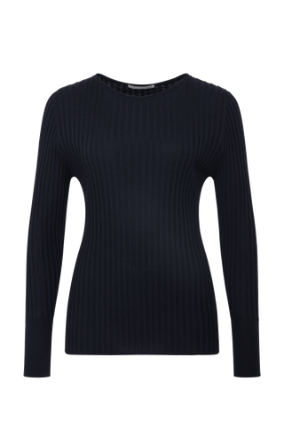 Camelia Rubino Knit Crewneck Sweater