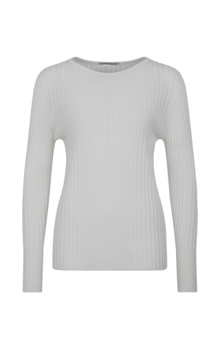 Camelia Rubino Knit Crewneck Sweater