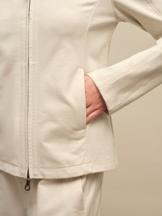 High-quality cotton jacket with a timeless design and excellent wearing comfort from Frauenschuh Austria. Whether elegant or cozy combined.