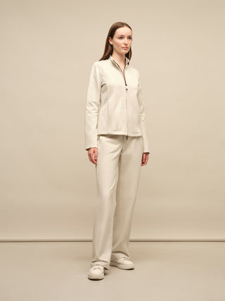 High-quality cotton jacket with a timeless design and excellent wearing comfort from Frauenschuh Austria. Whether elegant or cozy combined.