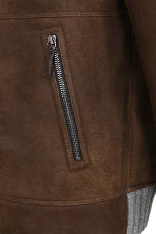 Chaqueta de cuero Alvin