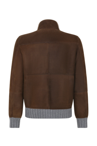 Chaqueta de cuero Alvin