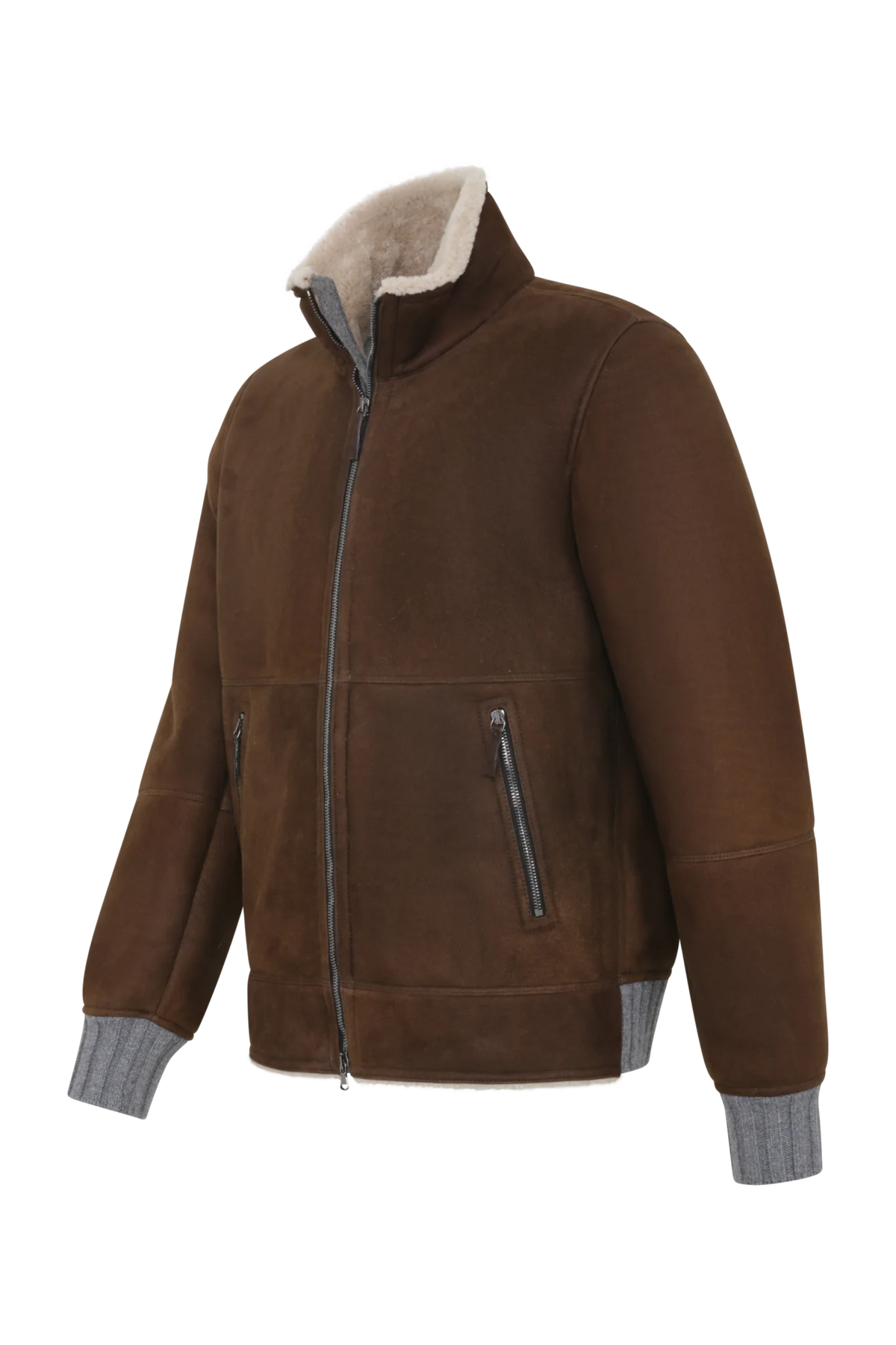 Chaqueta de cuero Alvin