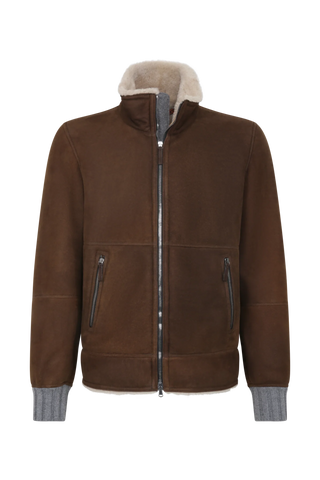 Chaqueta de cuero Alvin