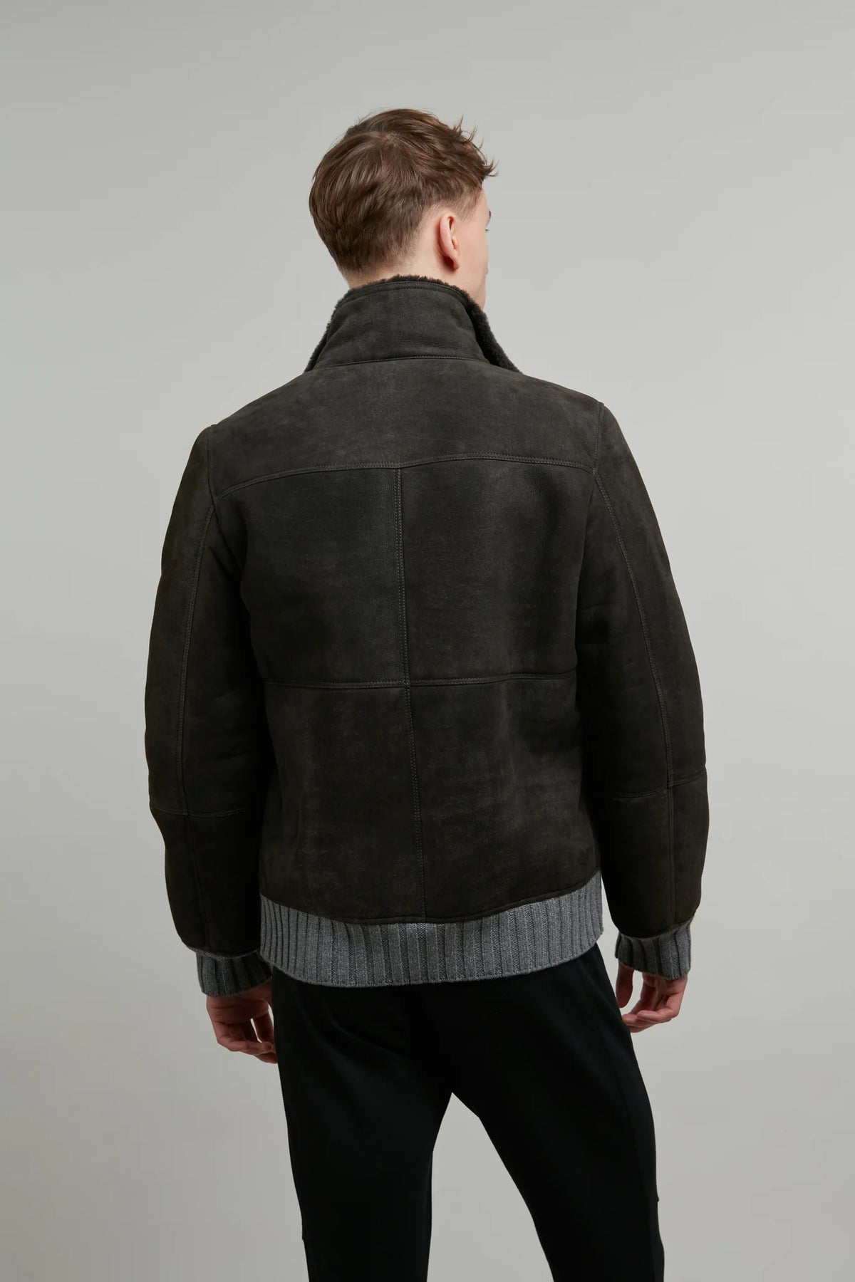 Chaqueta de cuero Alvin