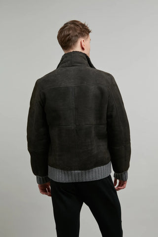 Chaqueta de cuero Alvin