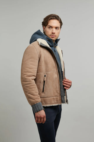 Chaqueta de cuero Alvin