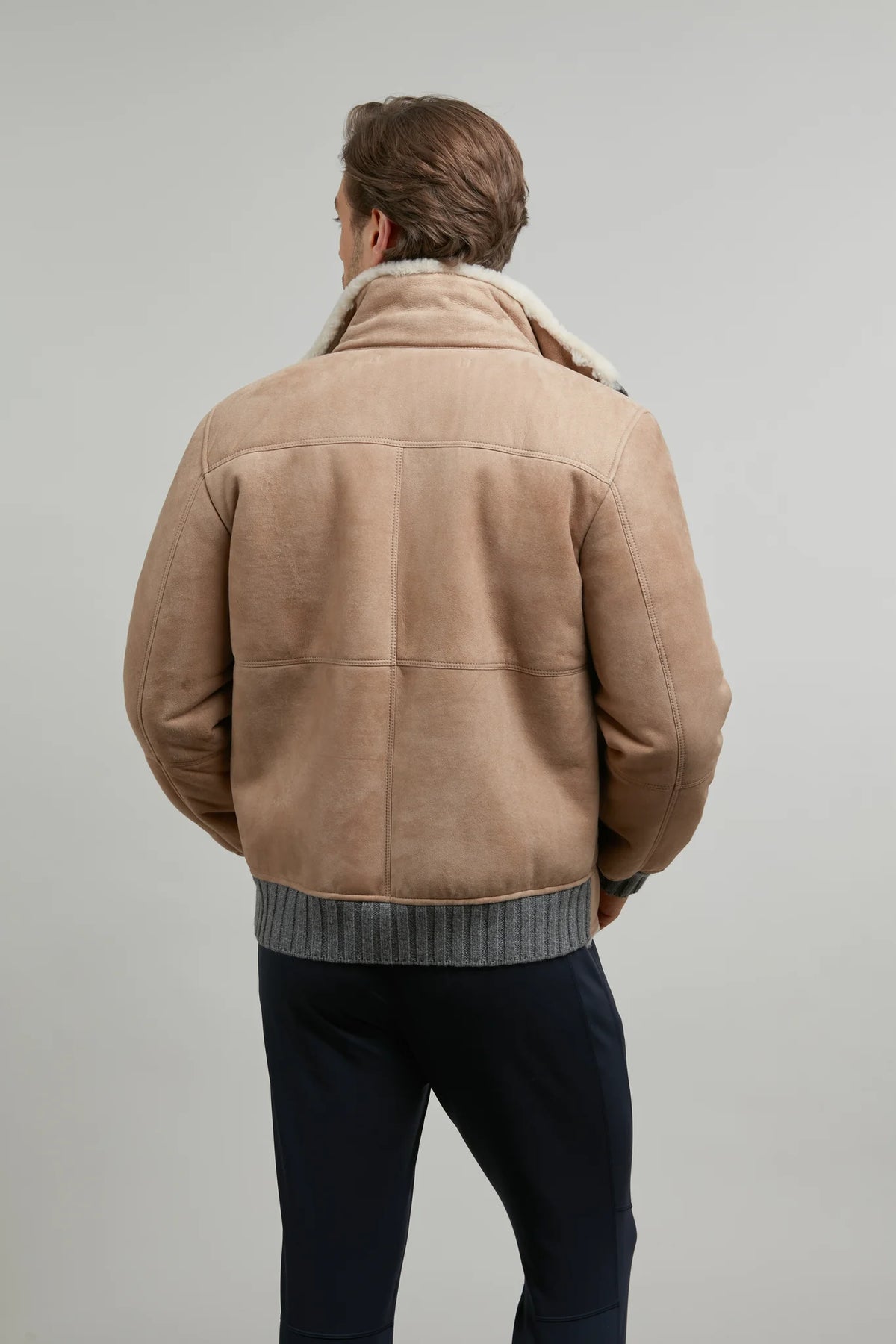 Chaqueta de cuero Alvin