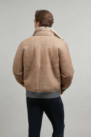 Chaqueta de cuero Alvin