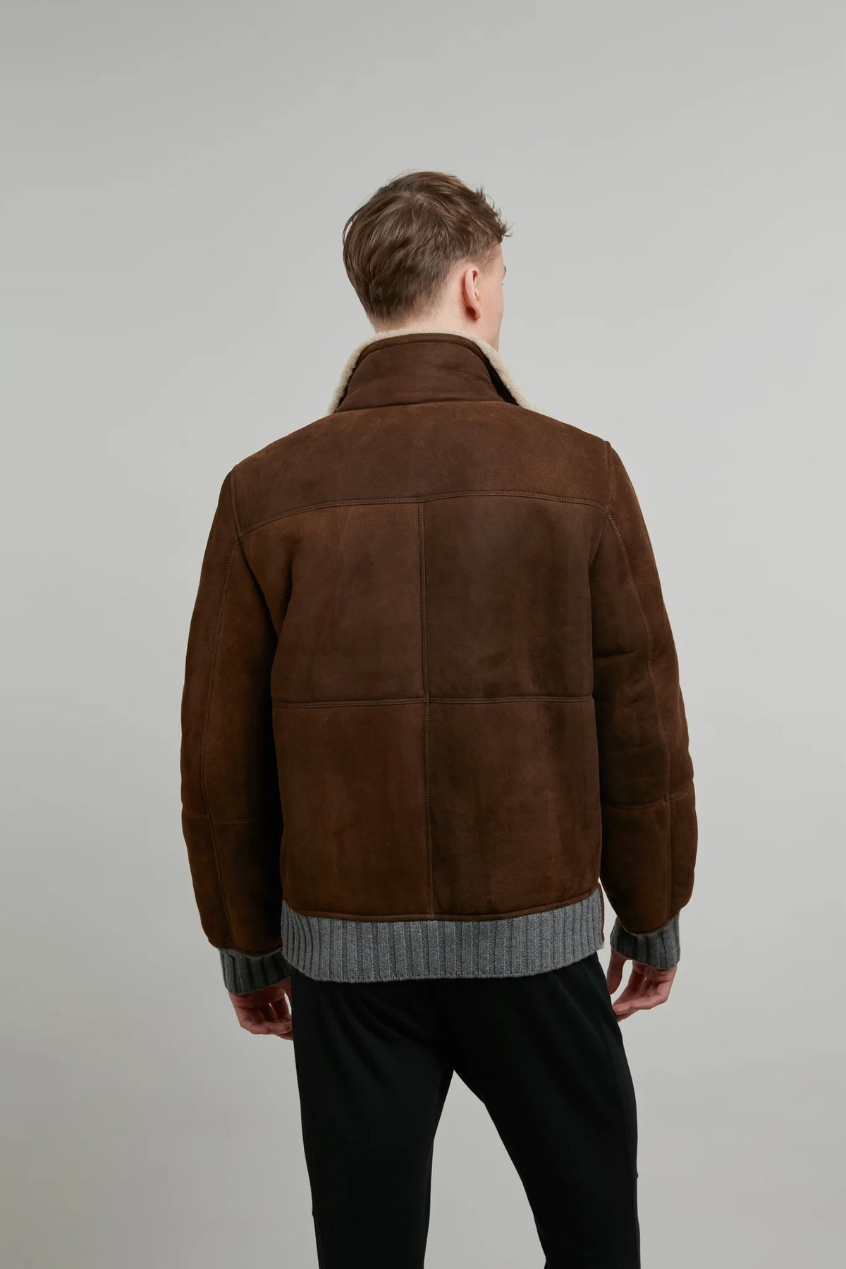 Chaqueta de cuero Alvin