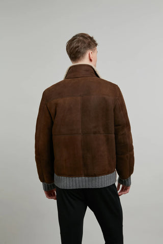 Chaqueta de cuero Alvin