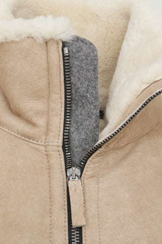 Chaqueta de cuero Alvin