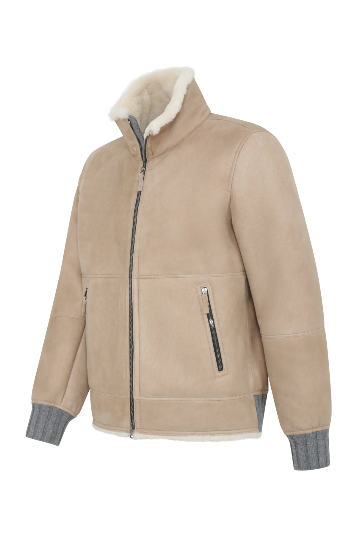 Chaqueta de cuero Alvin