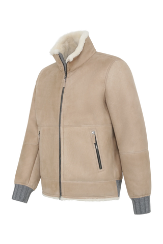Chaqueta de cuero Alvin