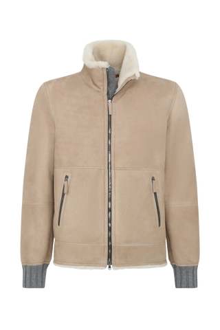 Chaqueta de cuero Alvin