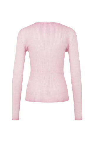 Avril Rubino Knit Crewneck Shirt