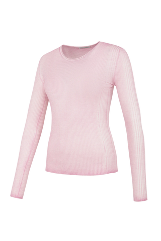 Avril Rubino Knit Crewneck Shirt