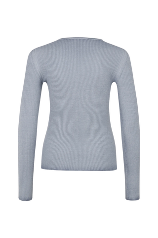 Avril Rubino Knit Crewneck Shirt