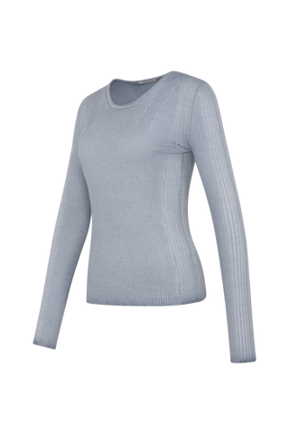 Avril Rubino Knit Crewneck Shirt