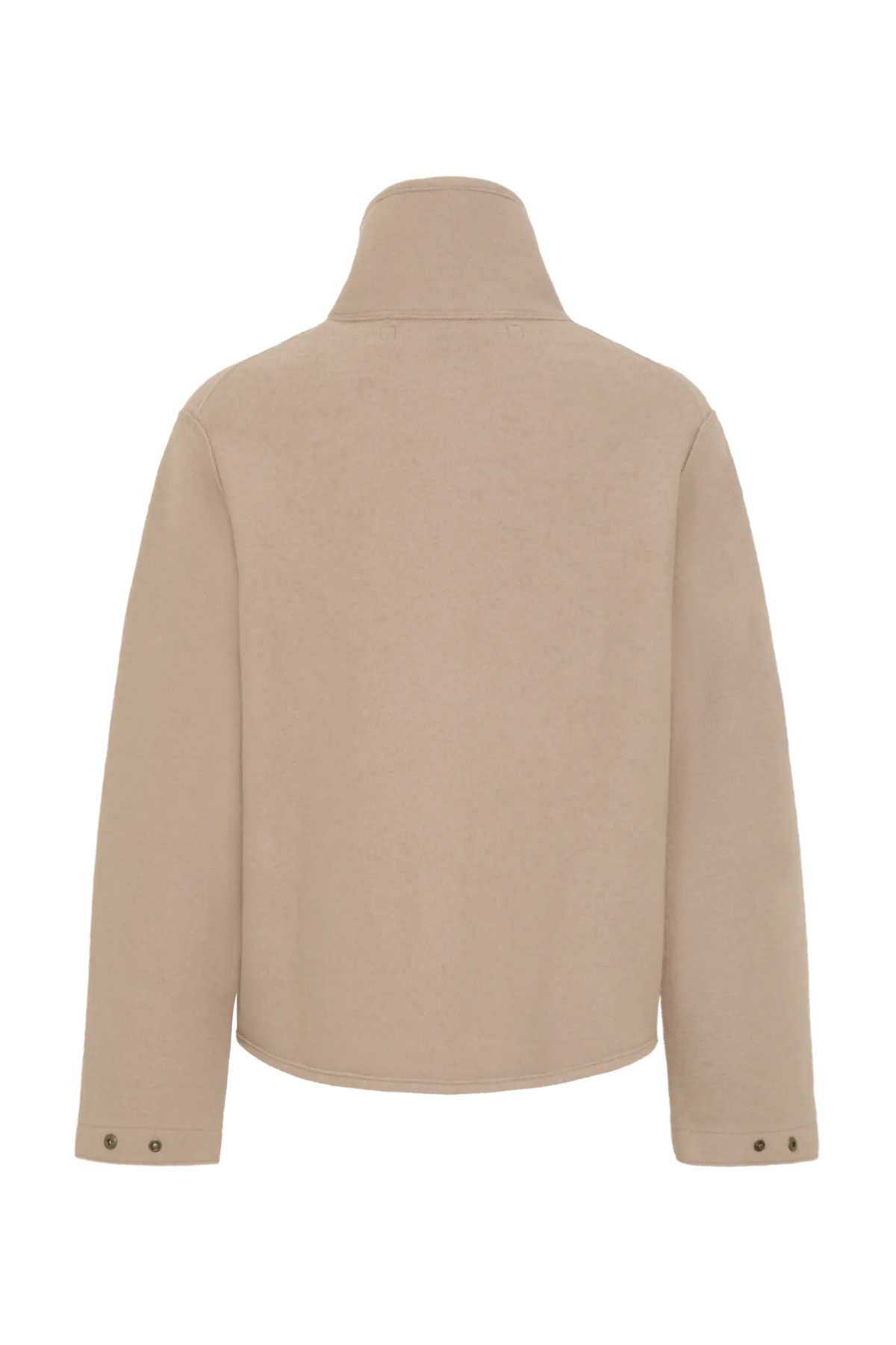 Delia Boiled Wool Cape Jacket